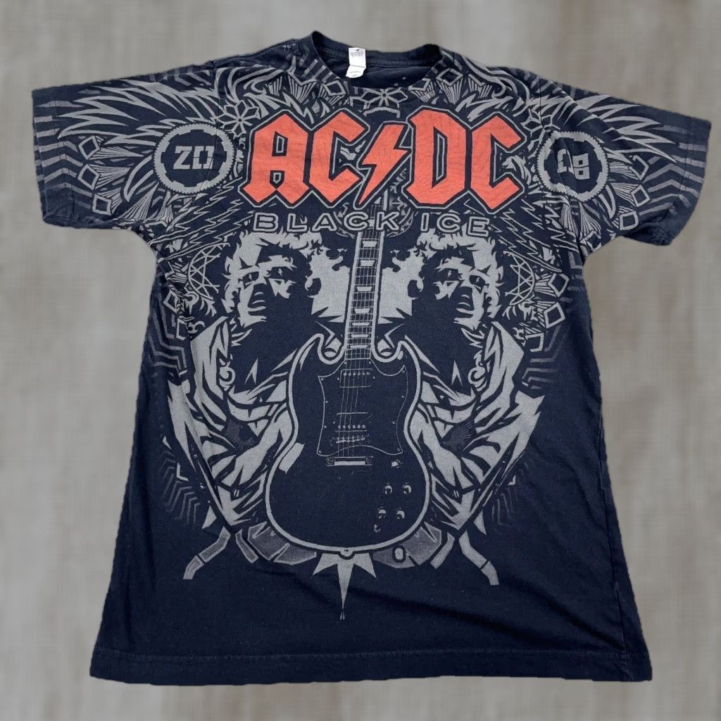 Anvil ACDC Black Ice Tour 08/09 Band T-shirt | Grailed