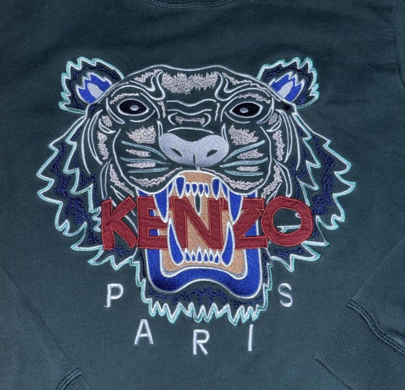 Kenzo Kenzo black tiger sweatshirt #tiger #luxury #vintage #kenzo Size US S / EU 44-46 / 1 - 2 Thumbnail