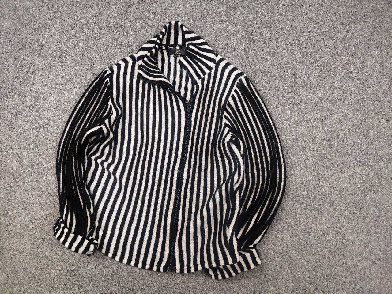 If Six Was Nine Vintage Ribbed If Six Was Nine sweater asymetric Zip LGB Y2K Size US M / EU 48-50 / 2 - 3 Thumbnail