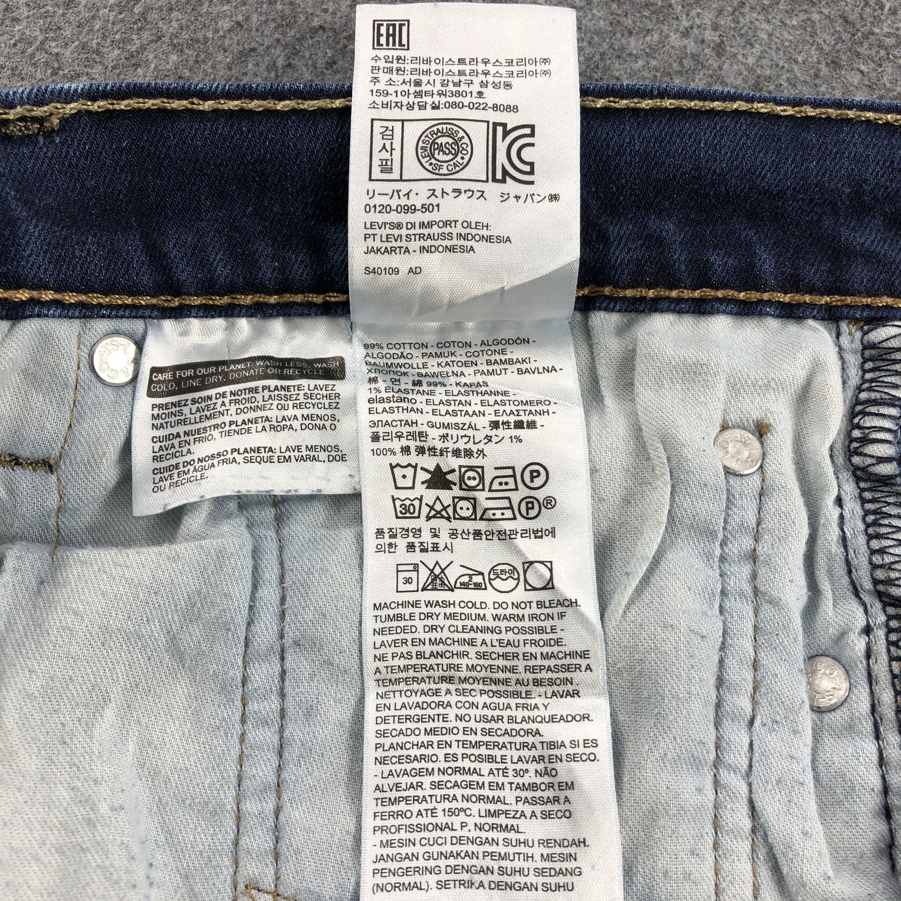 Levi's Vintage Levis 511 Jeans-JM1308 Size US 36 / EU 52 - 11 Thumbnail