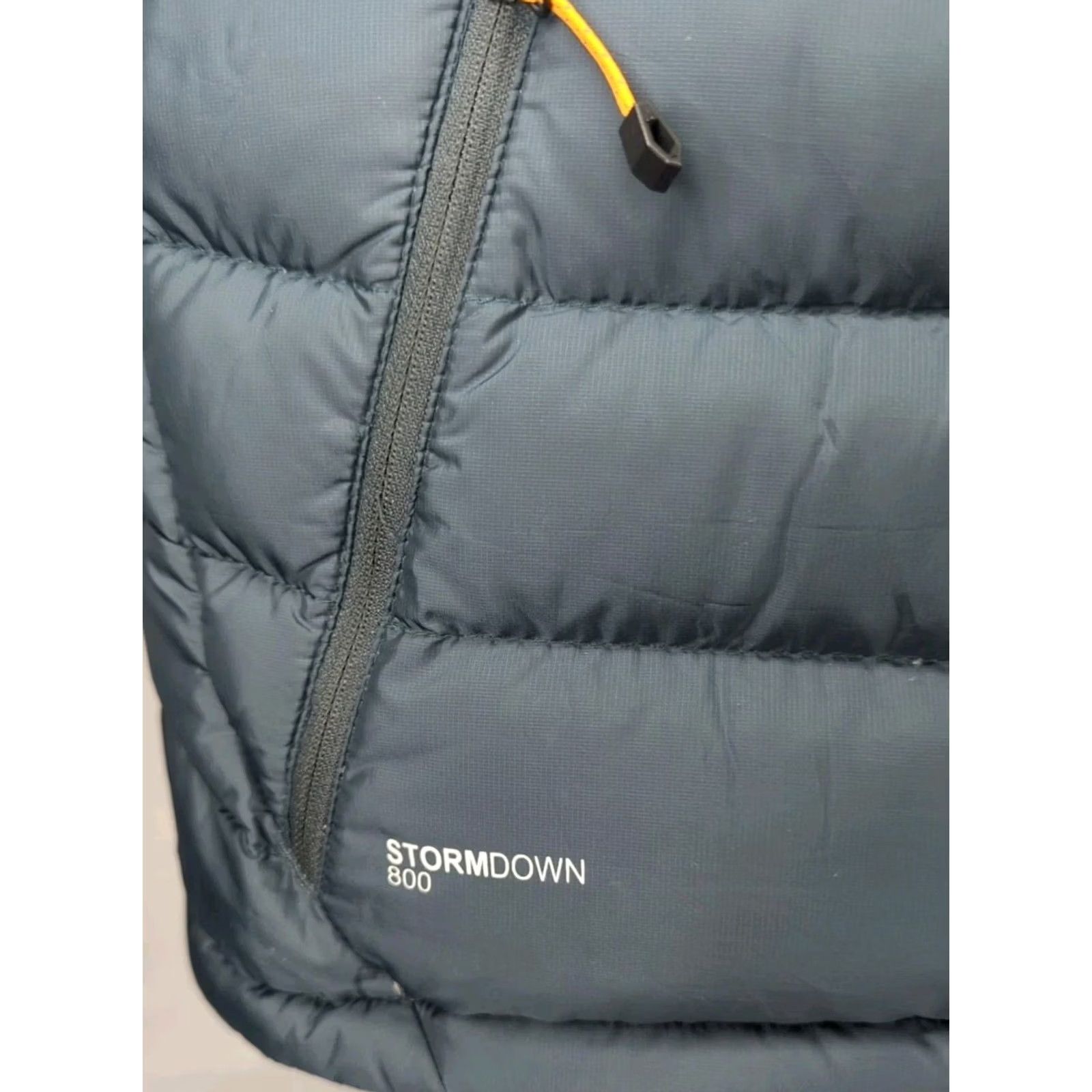 Eddie Bauer Eddie Bauer First Ascent 800 StormDown Lightweight Puffer Vest Jacket Men Large Tall LT Gray Vest Size US L / EU 52-54 / 3 - 4 Thumbnail