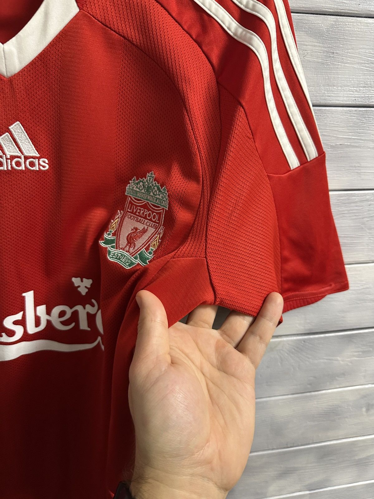 Adidas Rare Vintage Soccer Jersey Torres Liverpool Adidas Centr Size US M / EU 48-50 / 2 - 7 Thumbnail