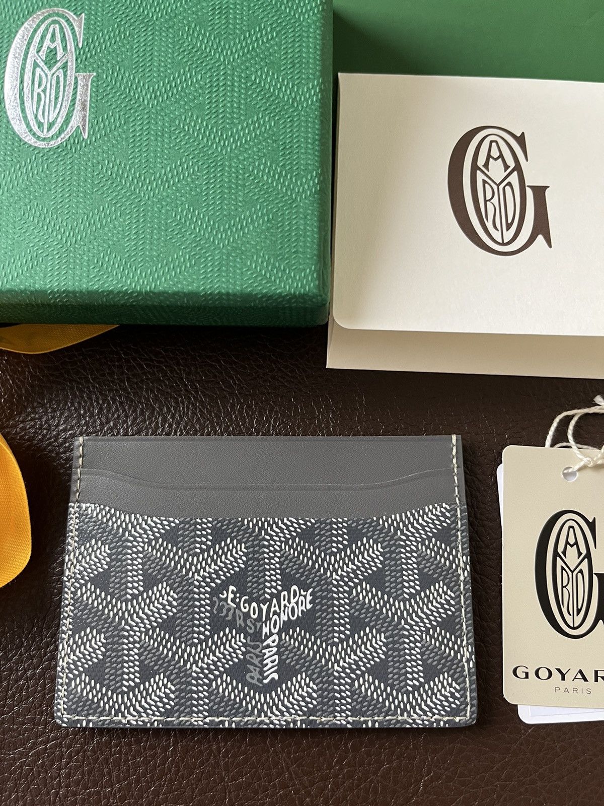Goyard Goyard Leather Card Holder Brand New Giftable Condition Size ONE SIZE - 15 Thumbnail