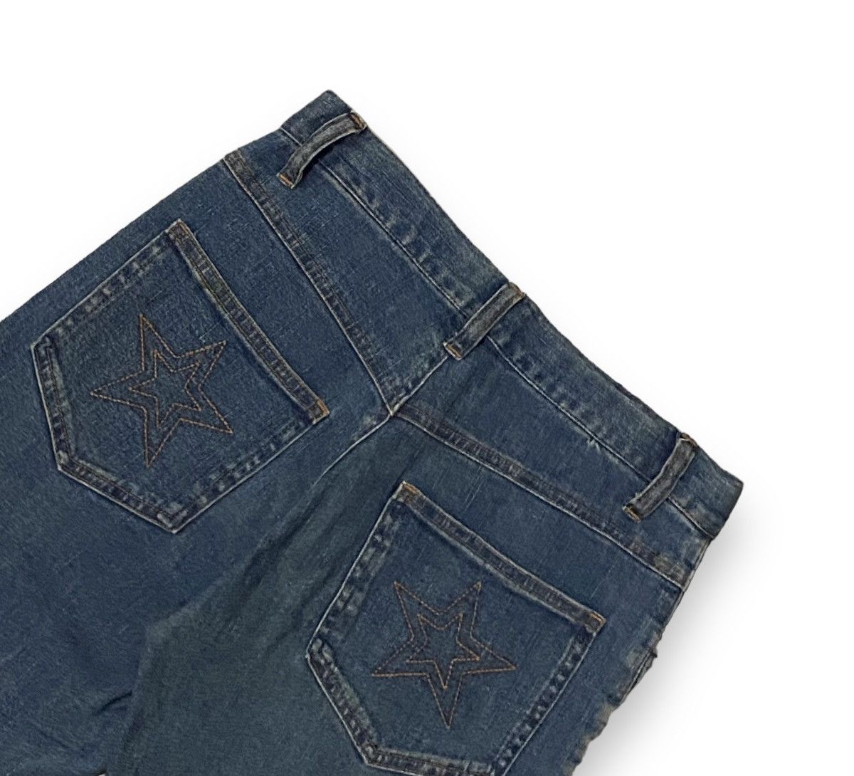 Hysteric Glamour × If Six Was Nine × Le Grande Bleu (L.G.B.) Flare Priurus Brand Japan Jean Art of Design Star Words Size US 26 / EU 42 - 8 Thumbnail