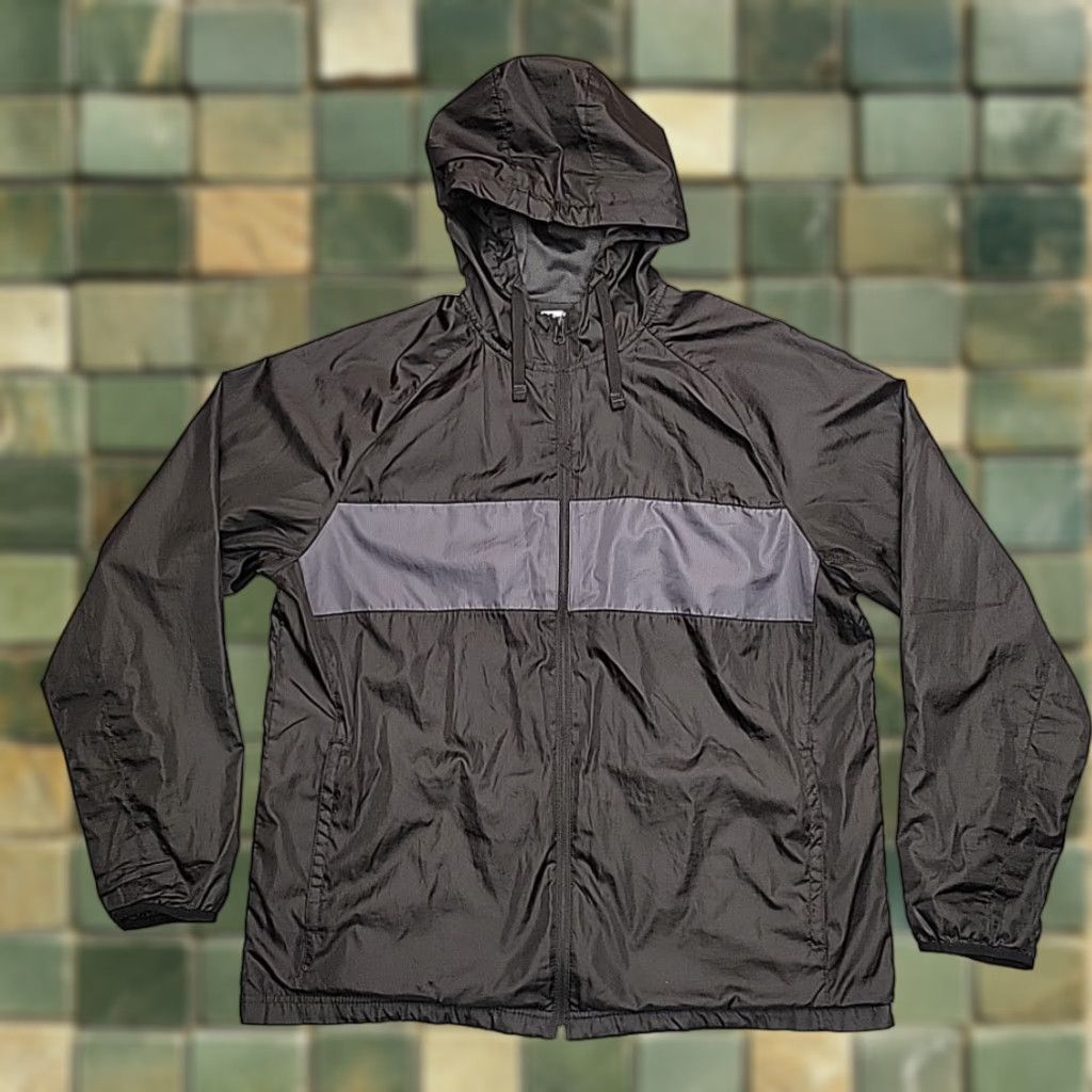 Starter VINTAGE Starter Jacket Mens L Black Hooded Windbreaker Streetwear Y2K Retro Sports 90s Jacket Mens Size US L / EU 52-54 / 3 - 1 Thumbnail