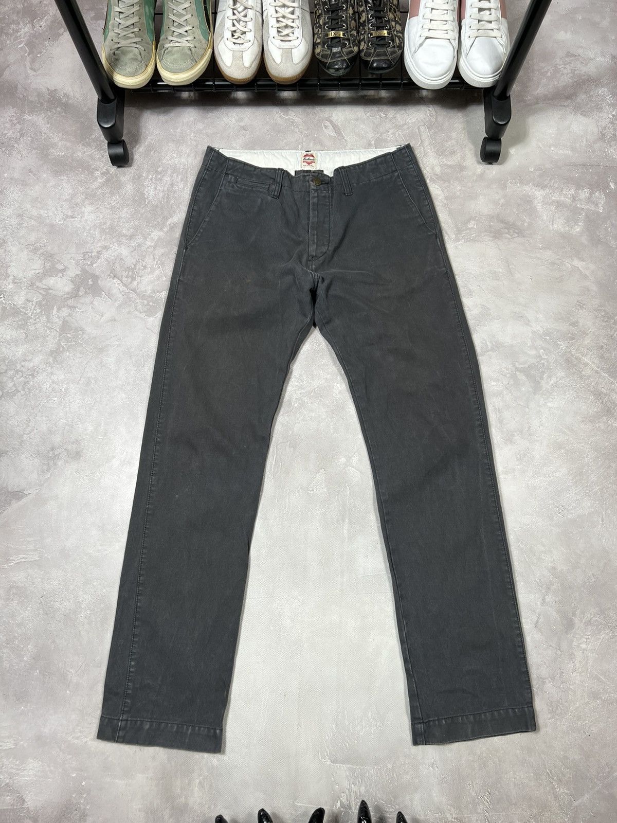 Carhartt × Vintage Vintage Carhartt Distressed Y2k Loyalty Pants Heavy Coton Size US 33 - 5 Thumbnail