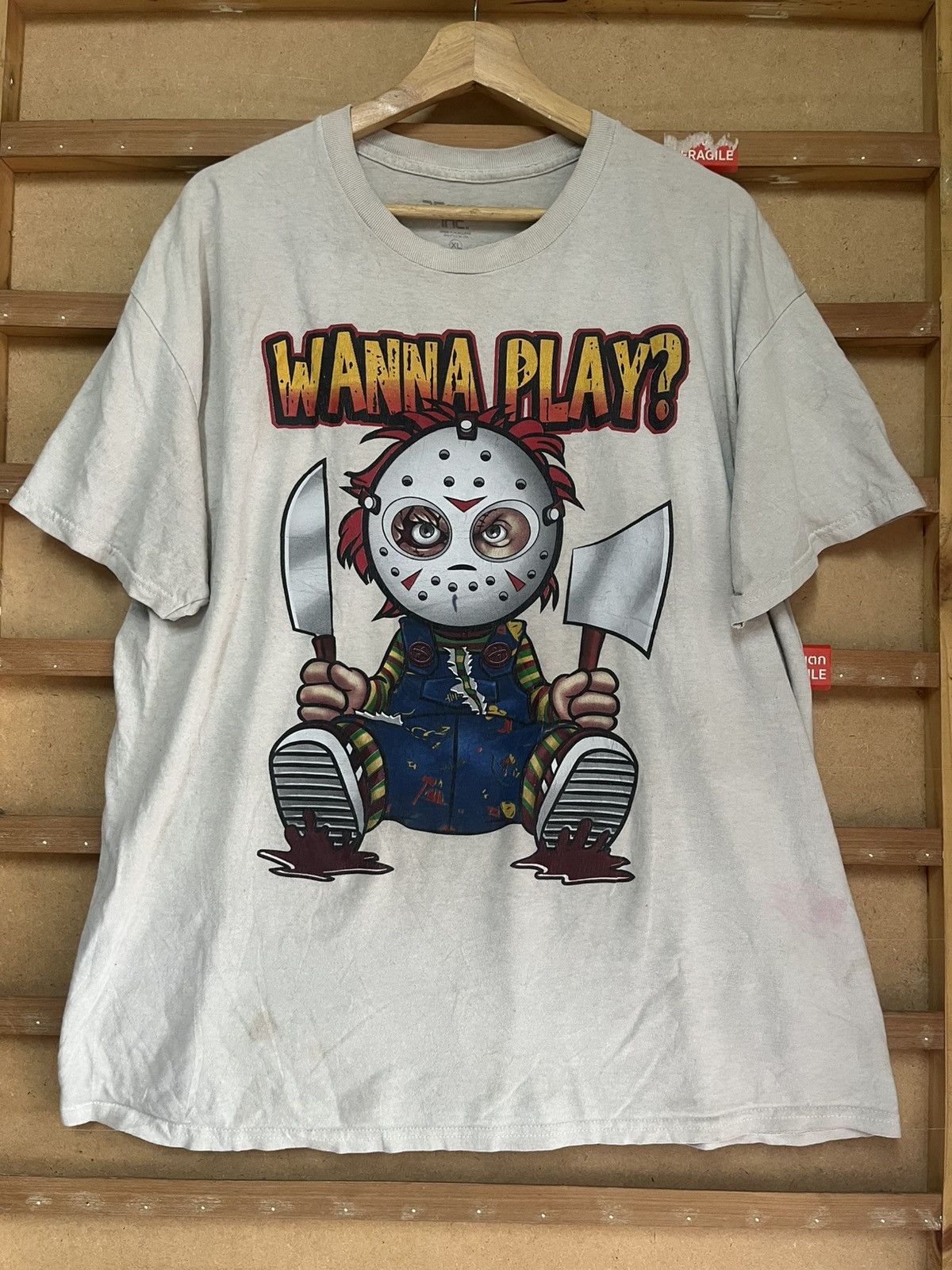 Expert Horror Chucky doll horror T-Shirt Sz. XL Size US XL / EU 56 / 4 - 1 Thumbnail