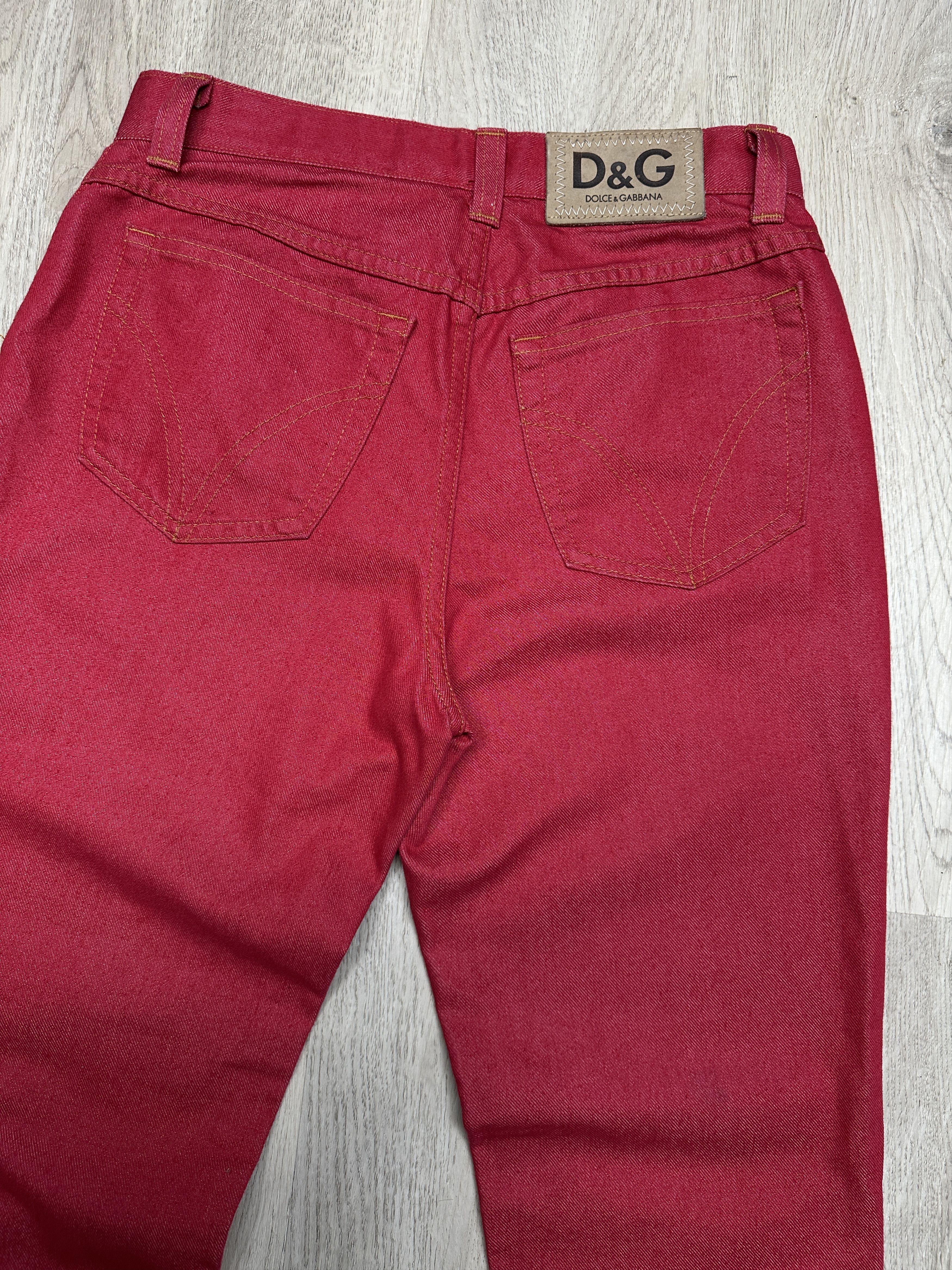 Dolce & Gabbana Dolce & Gabbana Vintage Womens Denim Pants Jeans Size 27" / US 4 / IT 40 - 2 Thumbnail