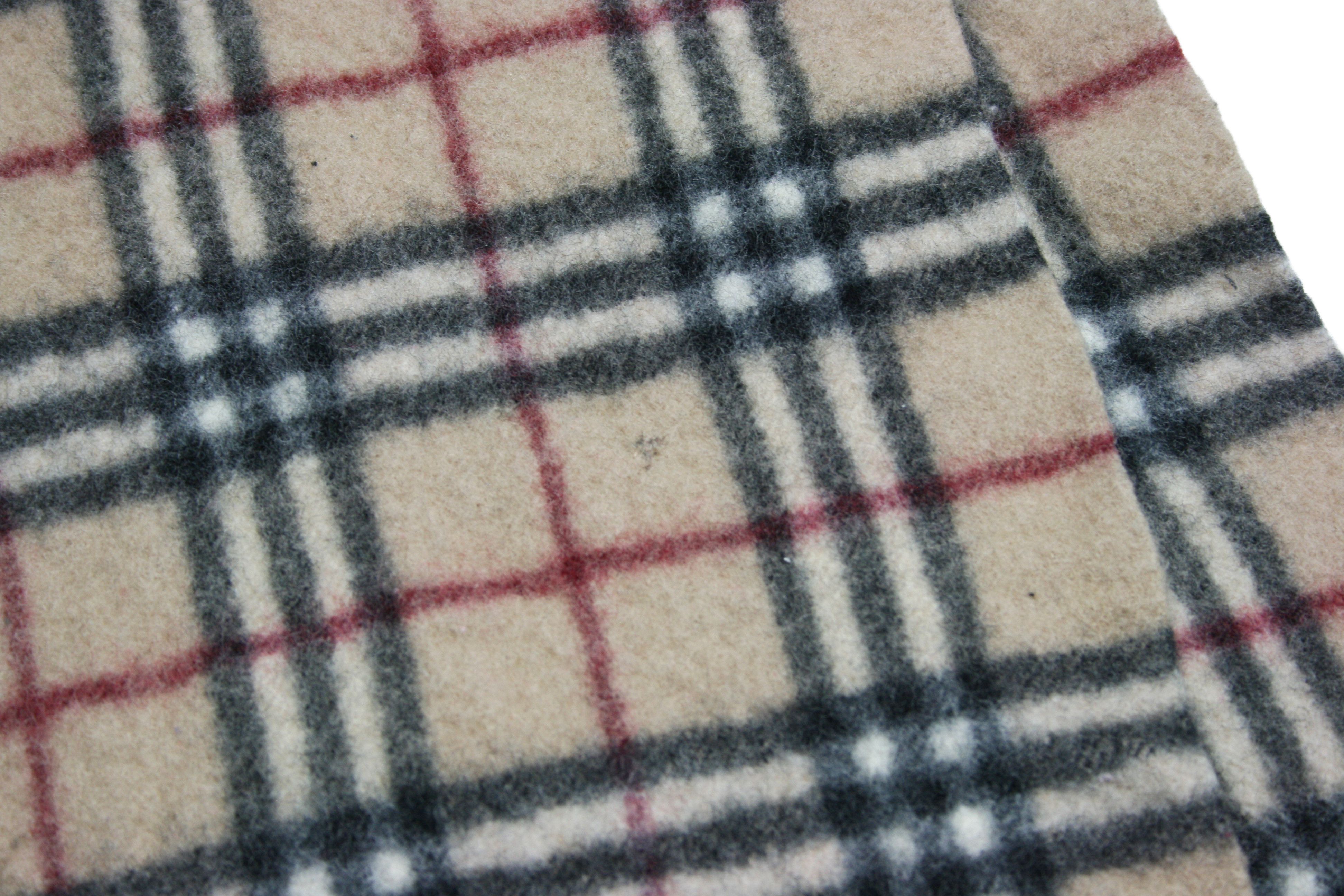 Burberry 00S Nova Check Wool Scarf Vintage Size ONE SIZE - 7 Thumbnail