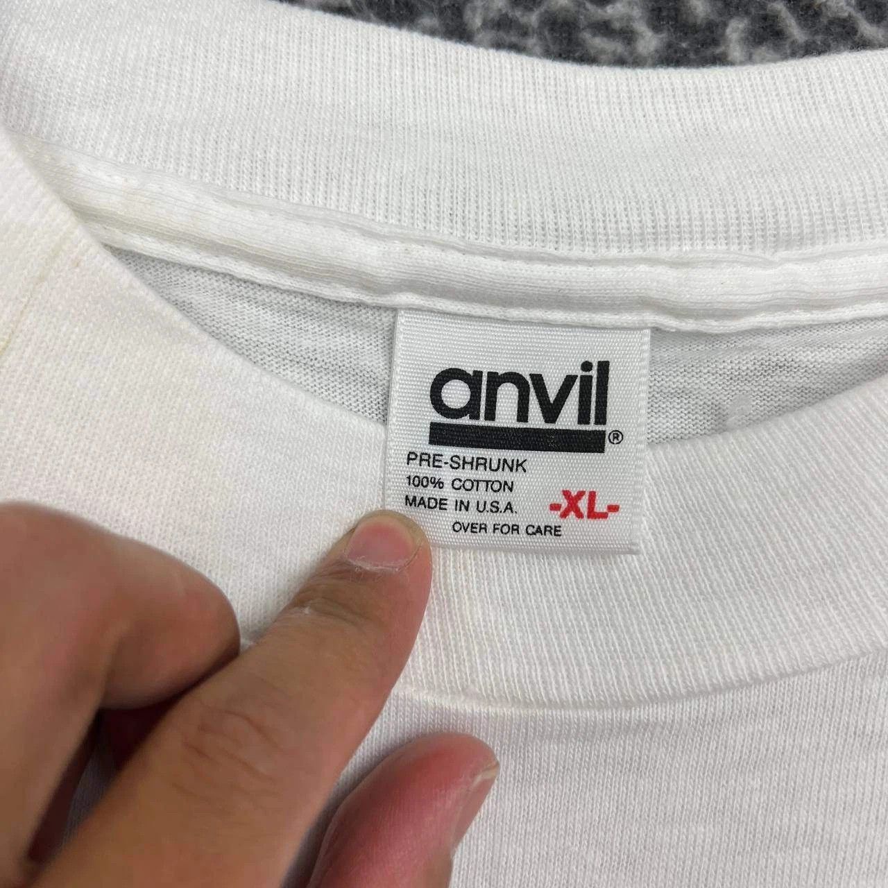 Anvil Vintage San Francisco Shirt Men XL White Anvil Short Sleeve Size US XL / EU 56 / 4 - 5 Thumbnail