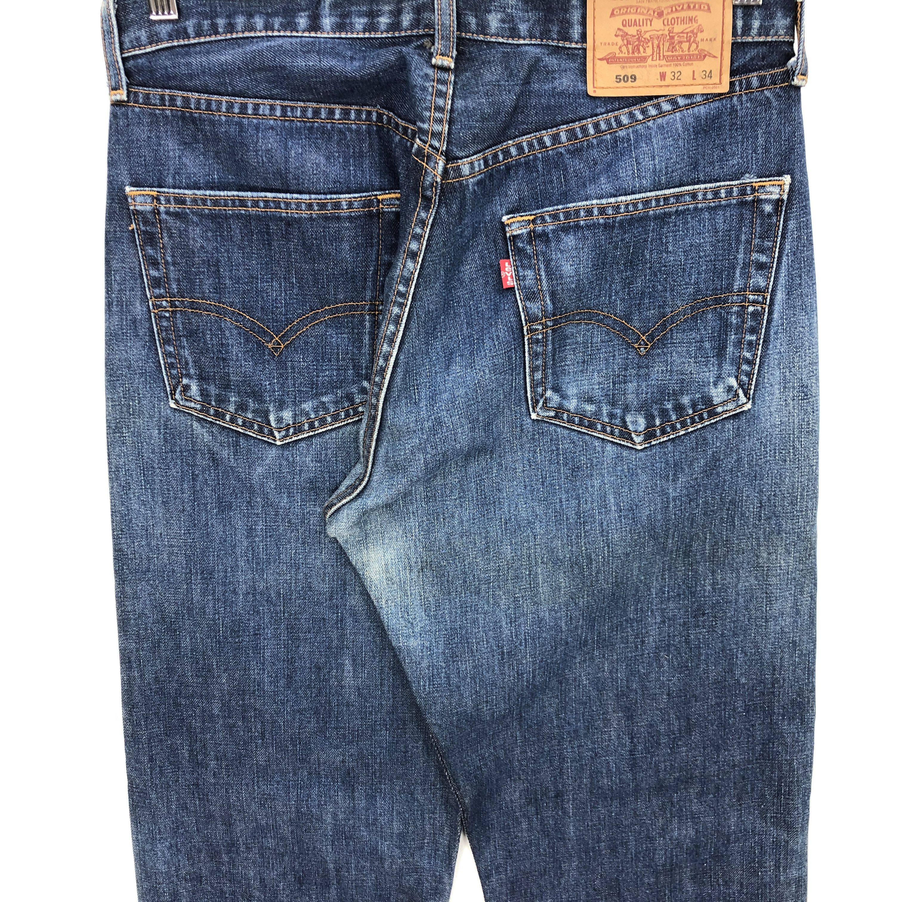 Levi's Vintage 90s Levis Jeans Levi's Fly Indigo Button Denim Size US 30 / EU 46 - 4 Thumbnail