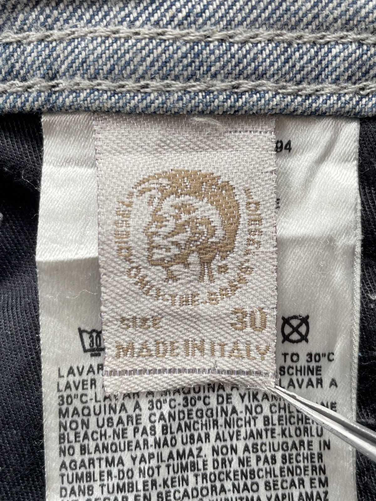 Diesel Diesel Slammer Pocket Stud Jeans Size US 34 / EU 50 - 18 Thumbnail