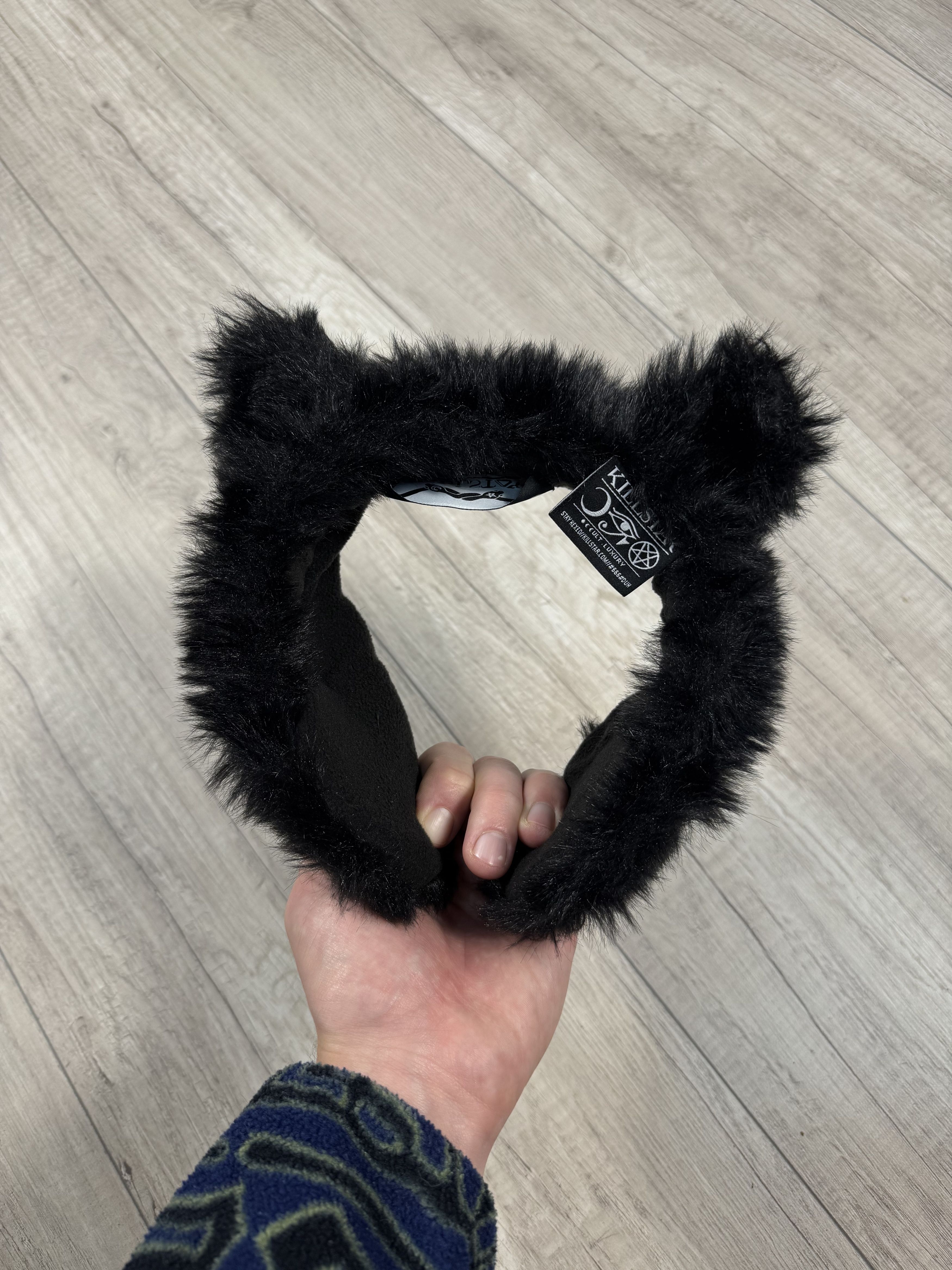 Killstar Killstar Vintage Avant Garde punk hair opium earmuffs hat Size ONE SIZE - 2 Thumbnail