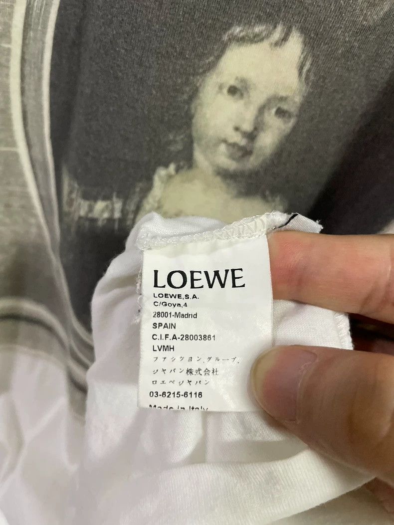 Loewe LOEWE Classic portrait white short sleeves Size M / US 6-8 / IT 42-44 - 6 Thumbnail
