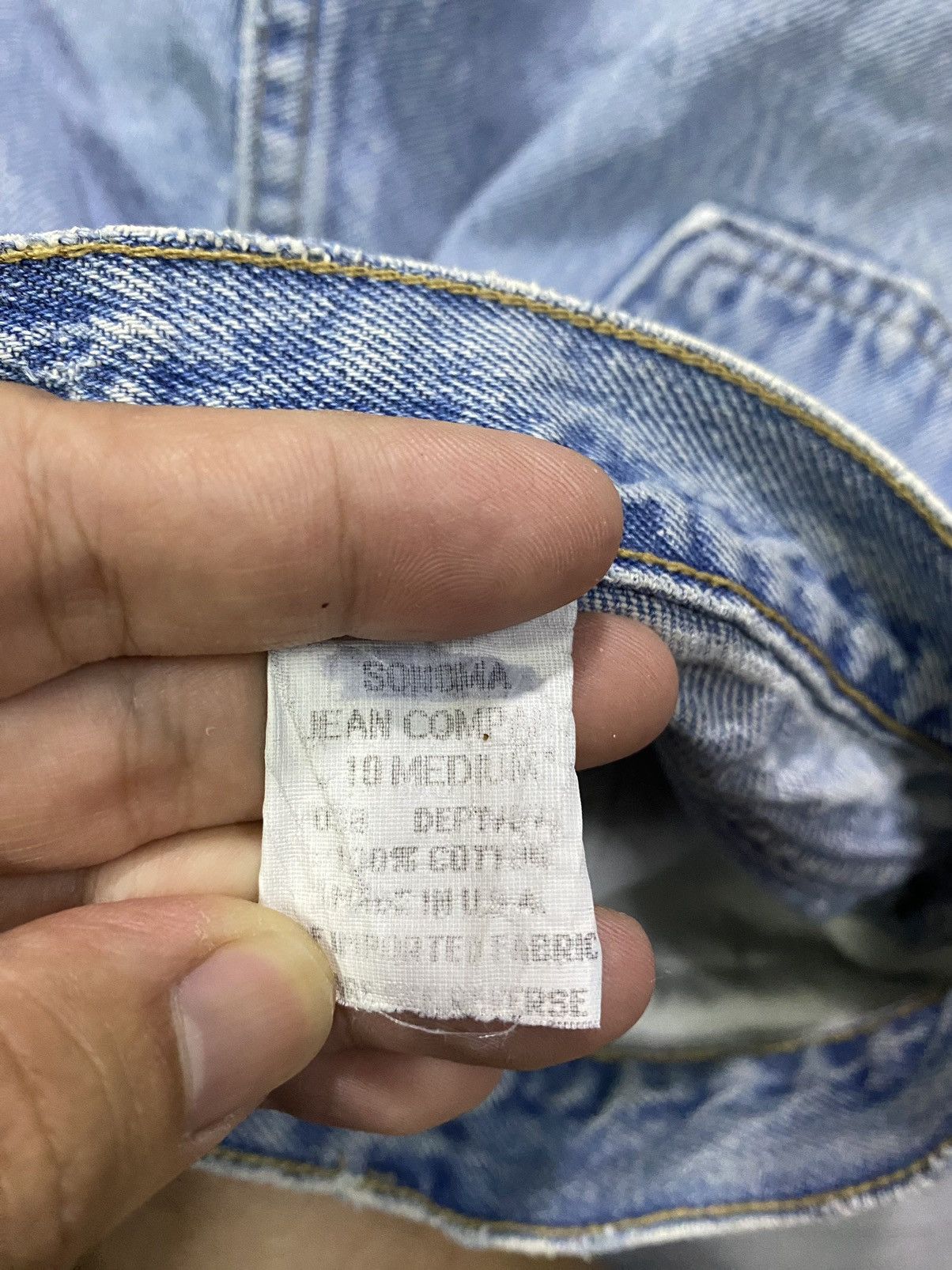 Sonoma Vintage Sonoma Distressed Old School Denim Size US 30 / EU 46 - 15 Thumbnail