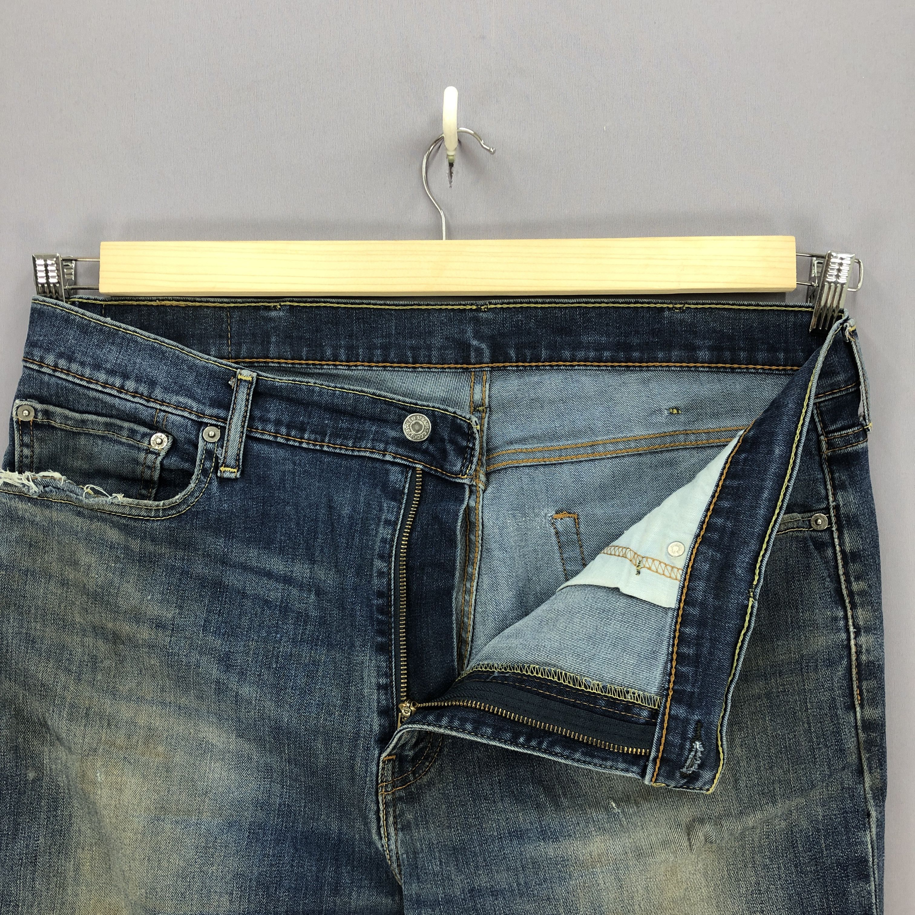Levi's Vintage Levis Distressed Jeans Levi's Ripped Denim Pants Size US 38 / EU 54 - 8 Thumbnail