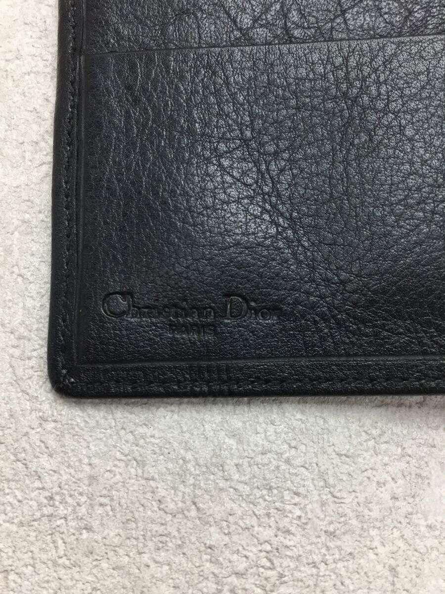 Dior Dior Leather Bi-Fold Wallet Black Size ONE SIZE - 3 Thumbnail