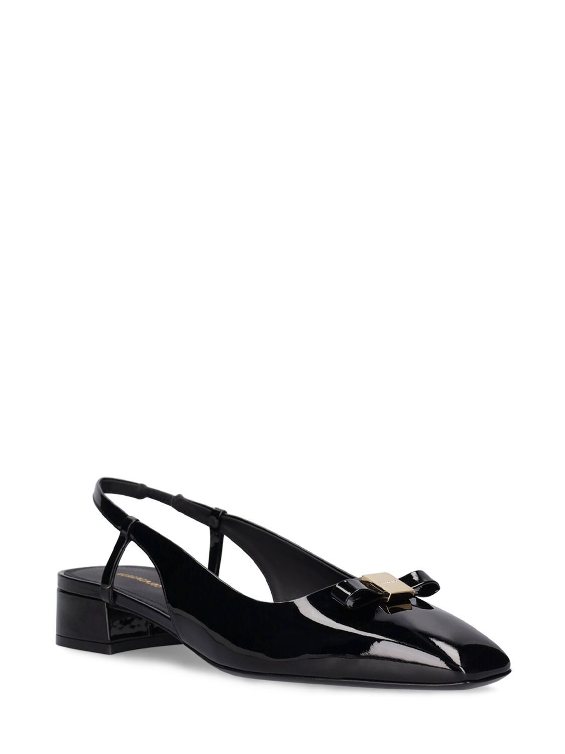 Salvatore Ferragamo o1s1rm0924 Slingback Pumps in Black Size US 8.5 / IT 38.5 - 3 Thumbnail