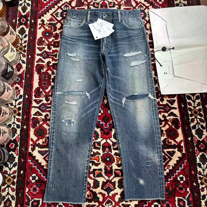 image of Visvim 23Ss Journeyman Jeans in Blue, Men's (Size 31)