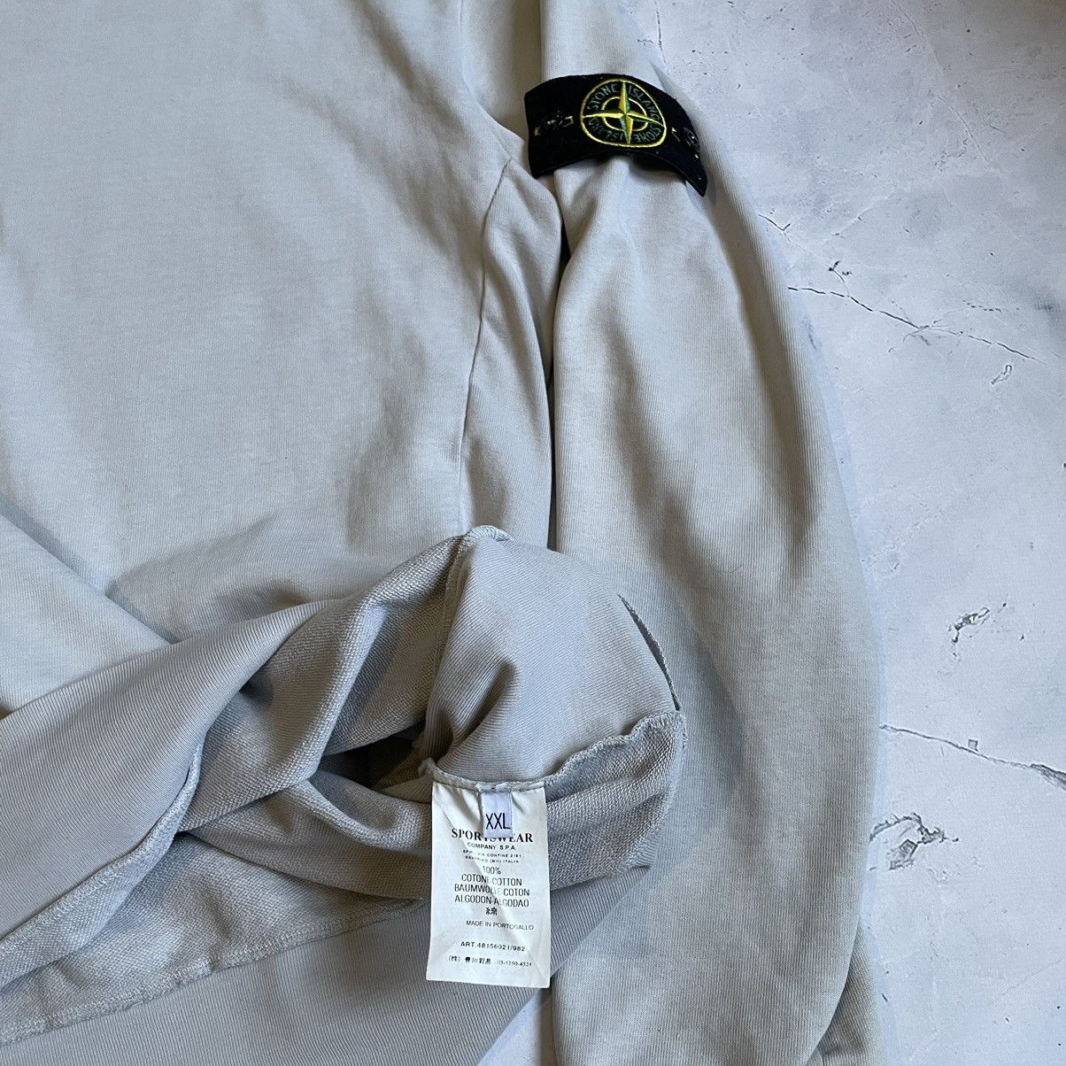 Stone Island × Vintage Stone Island Vintage S/S2008 Sweatshirt Size US XL / EU 56 / 4 - 6 Thumbnail
