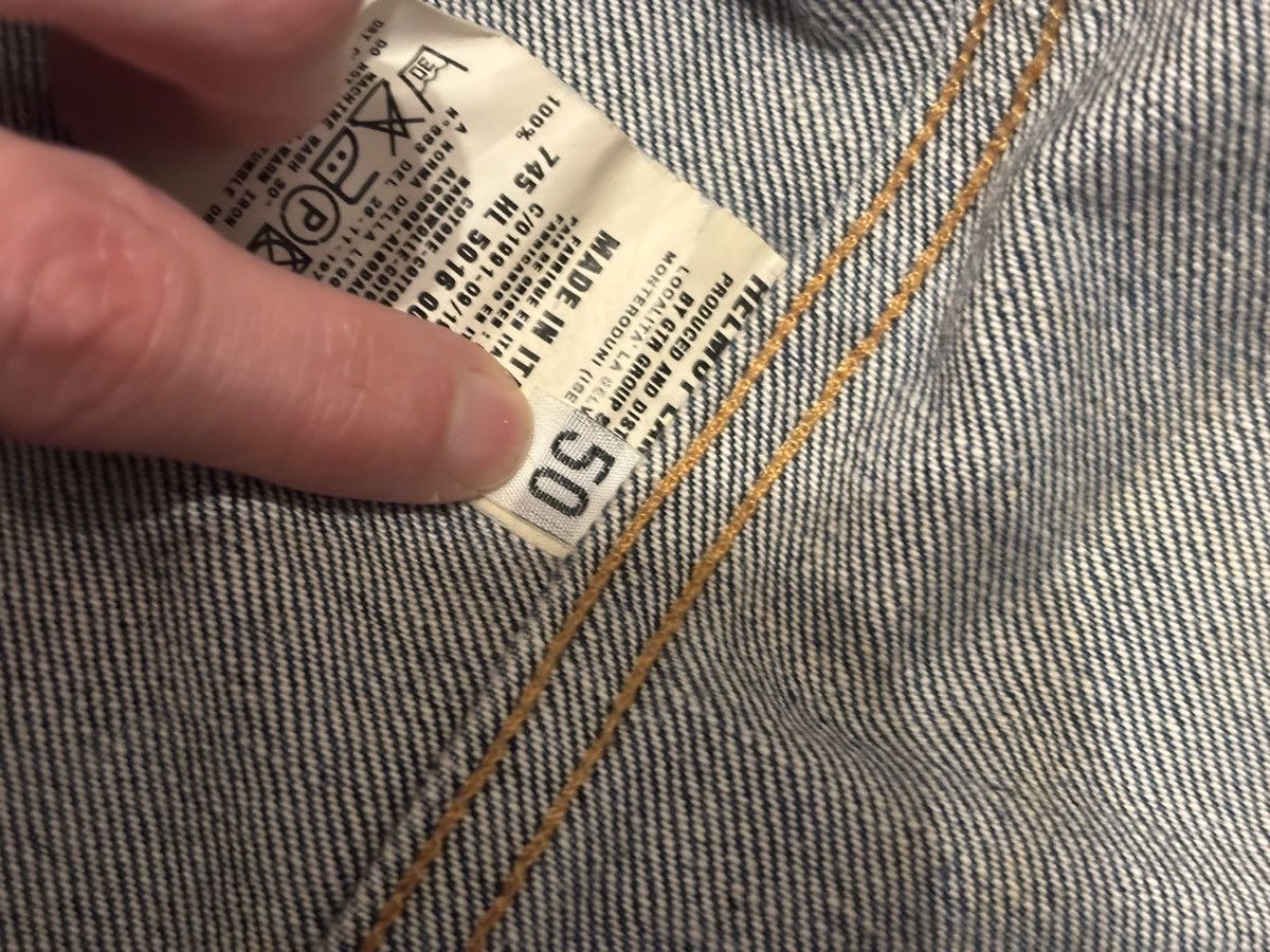 Helmut Lang Helmut Lang Denim Trucker Jacket AW98 Size US M / EU 48-50 / 2 - 7 Thumbnail