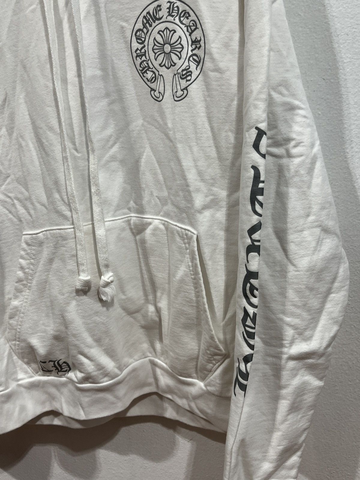 Chrome Hearts Chrome Hearts Miami Exclusive White Hoodie Size US M / EU 48-50 / 2 - 4 Thumbnail