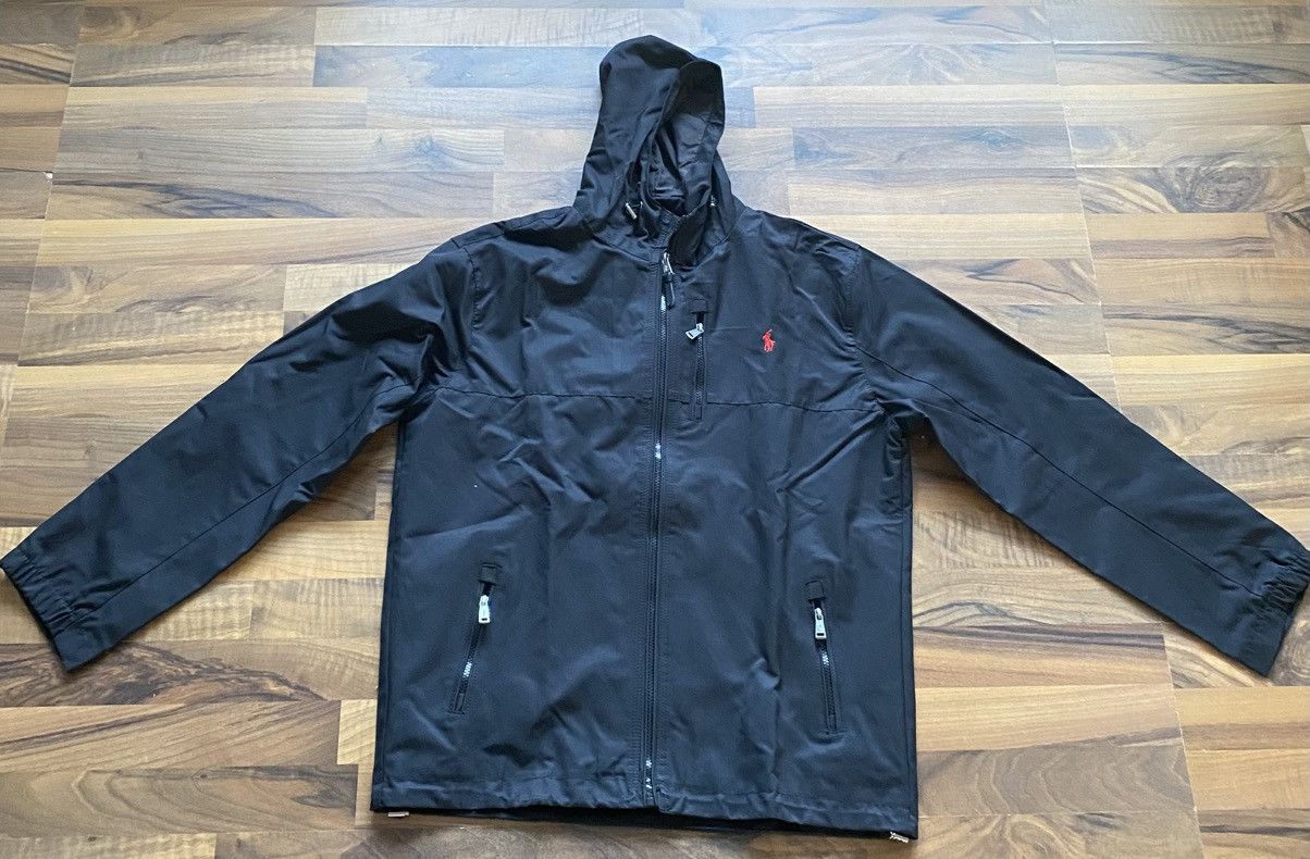 Polo Ralph Lauren Polo Ralph Lauren Windbreaker / Regenjacke – Schwarz – Gr.XL Size US XL / EU 56 / 4 - 1 Thumbnail
