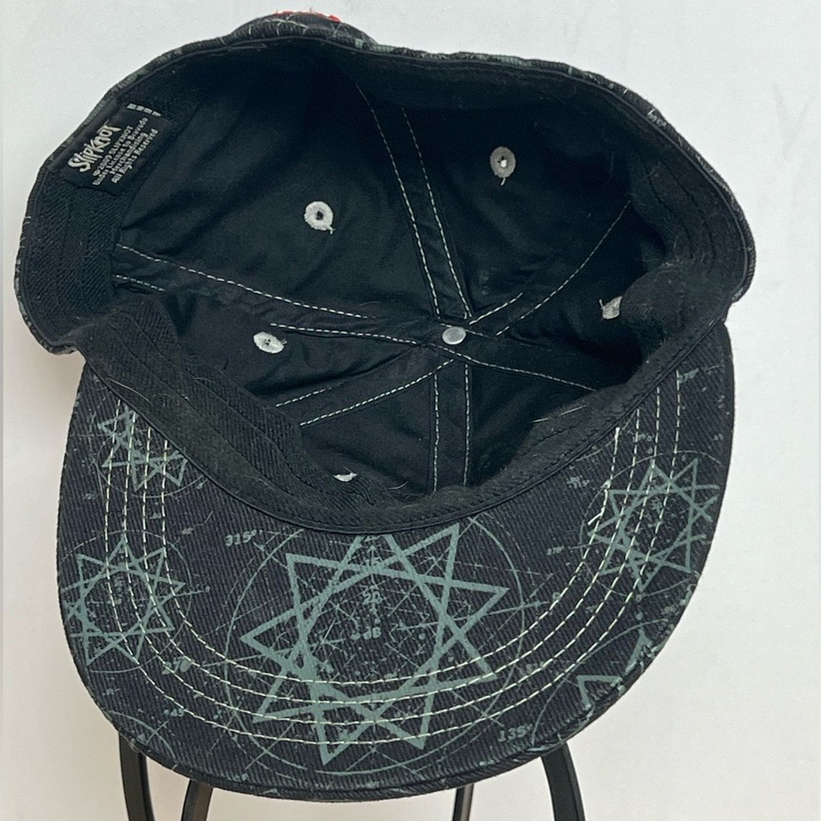 Slipknot VTG Y2K Slipknot AOP All Hope Gone Stretch Fit Hat L/XL RARE Size ONE SIZE - 4 Thumbnail
