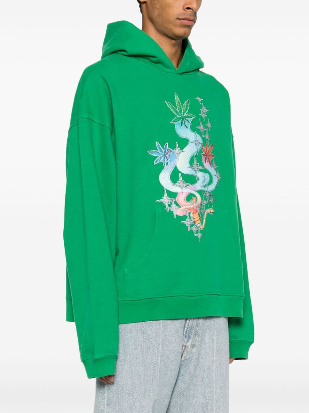o1h1sh10624 Hoodie in Green