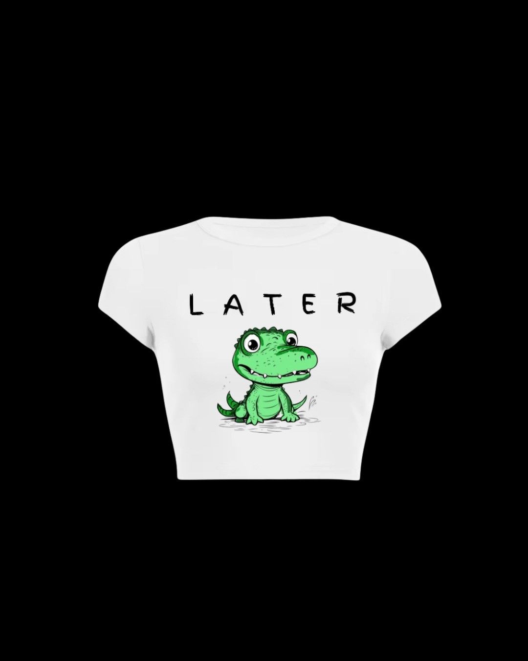 Other “Later Gator” Crop Top Size S / US 4 / IT 40 - 1 Thumbnail