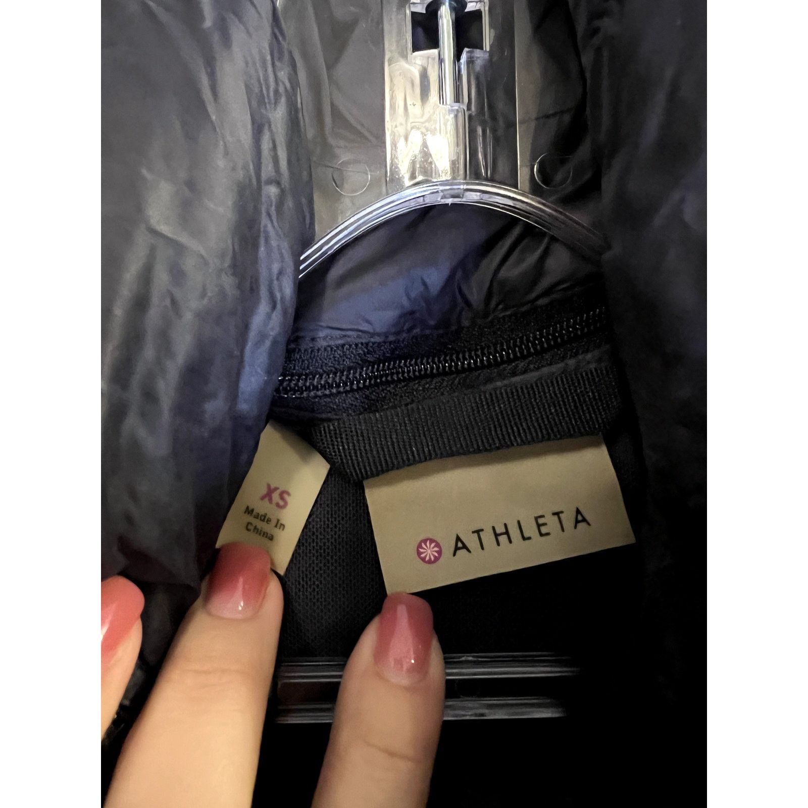 Athleta Athleta Blue Quilted Vest Jacket size XS hooded Size XS / US 0-2 / IT 36-38 - 4 Thumbnail