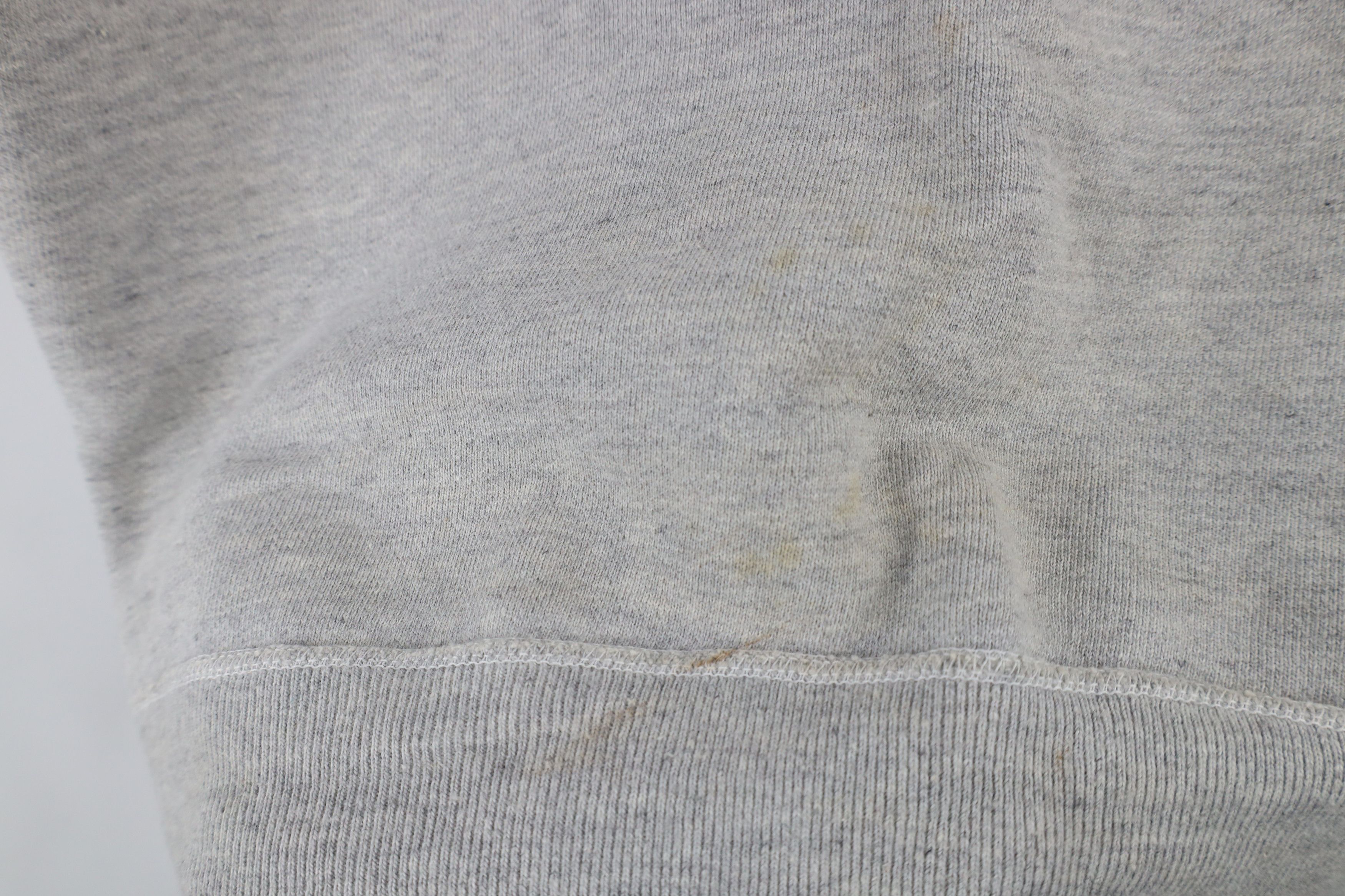 Vintage Vintage 40s 50s Streetwear V Loopwheeled Sweatshirt Gray Size US M / EU 48-50 / 2 - 9 Thumbnail