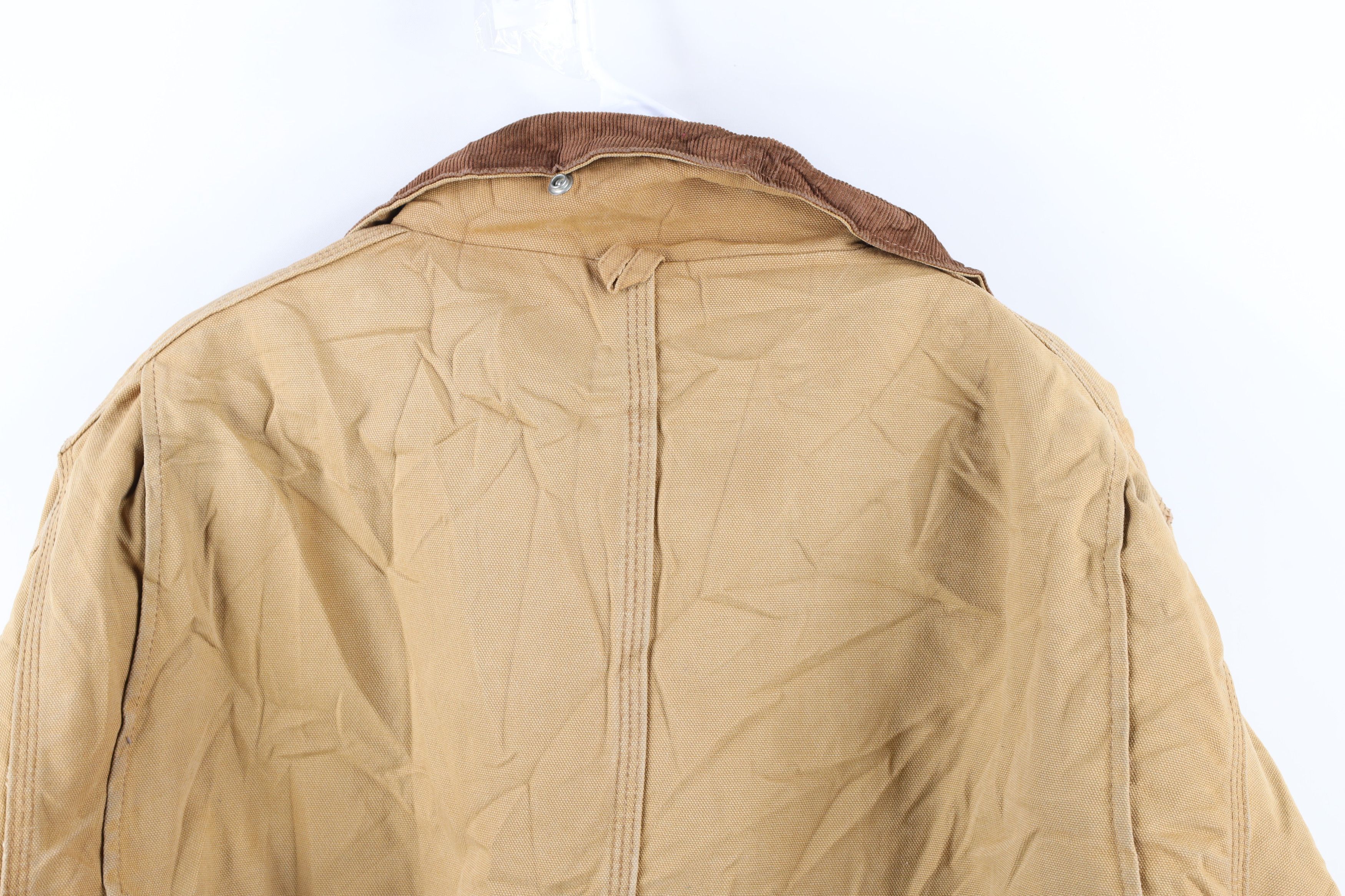 Carhartt Vintage 90s Carhartt Quilted Canvas Chore Barn Jacket Size US XXL / EU 58 / 5 - 10 Thumbnail