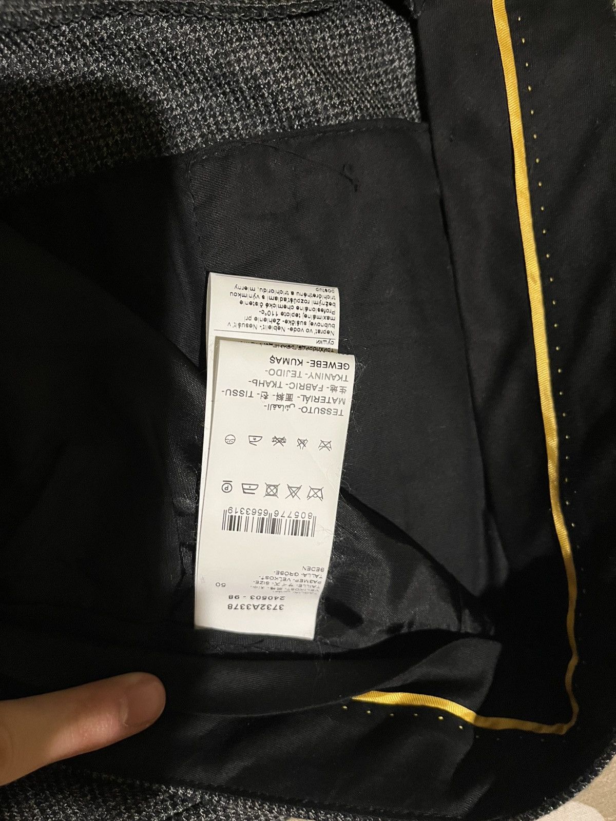 Manuel Ritz Manuel Ritz Double breasted suit Size 50S - 13 Thumbnail