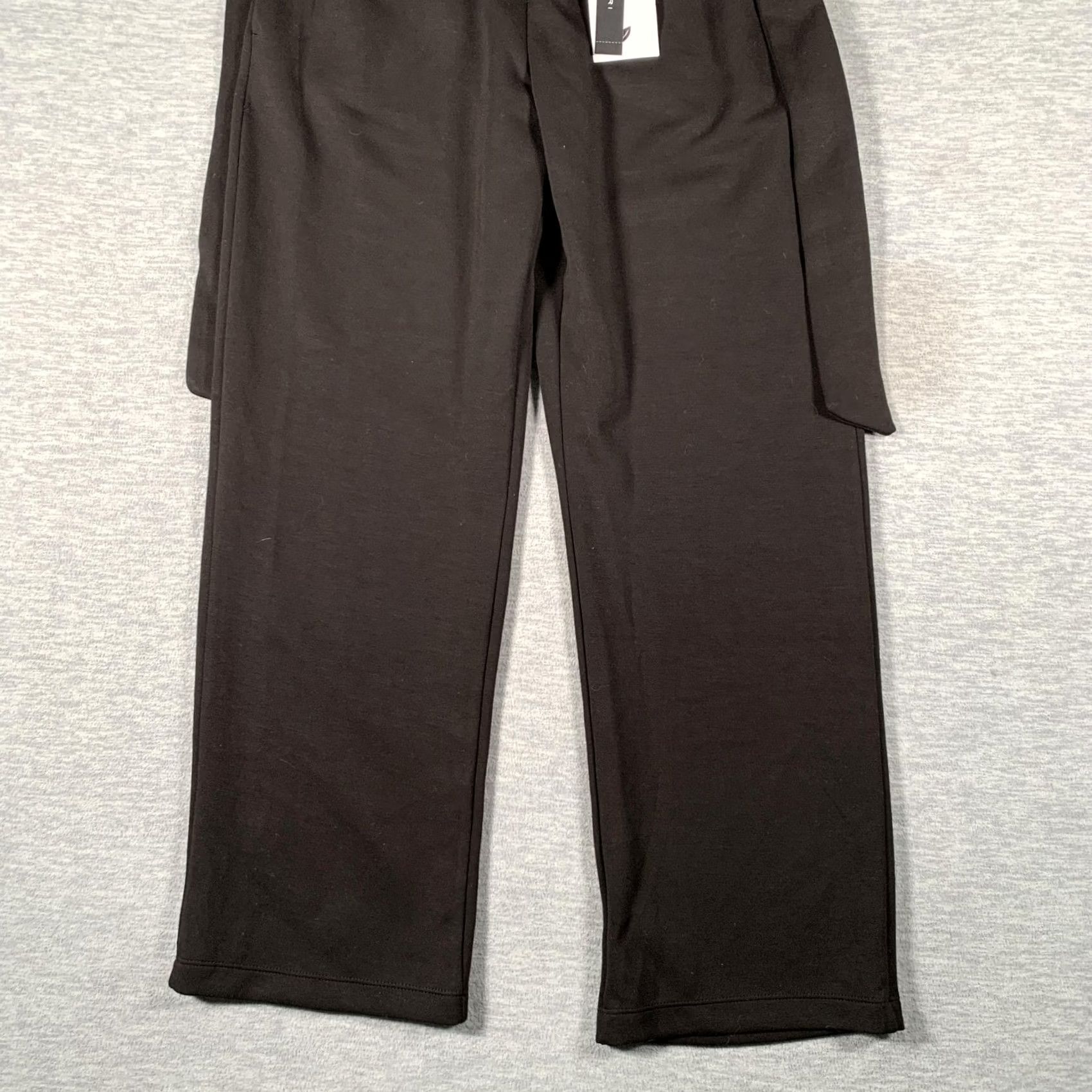 Vintage T Tahari Sweatpants Women S Black Modal Jersey Elastic Waist Size S / US 4 / IT 40 - 3 Thumbnail
