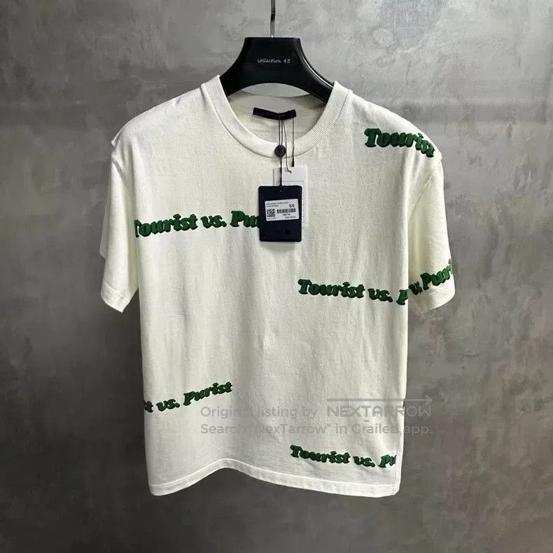 Louis Vuitton Louis Vuitton White Logo Print T-shirt. Size US S / EU 44-46 / 1 - 1 Thumbnail