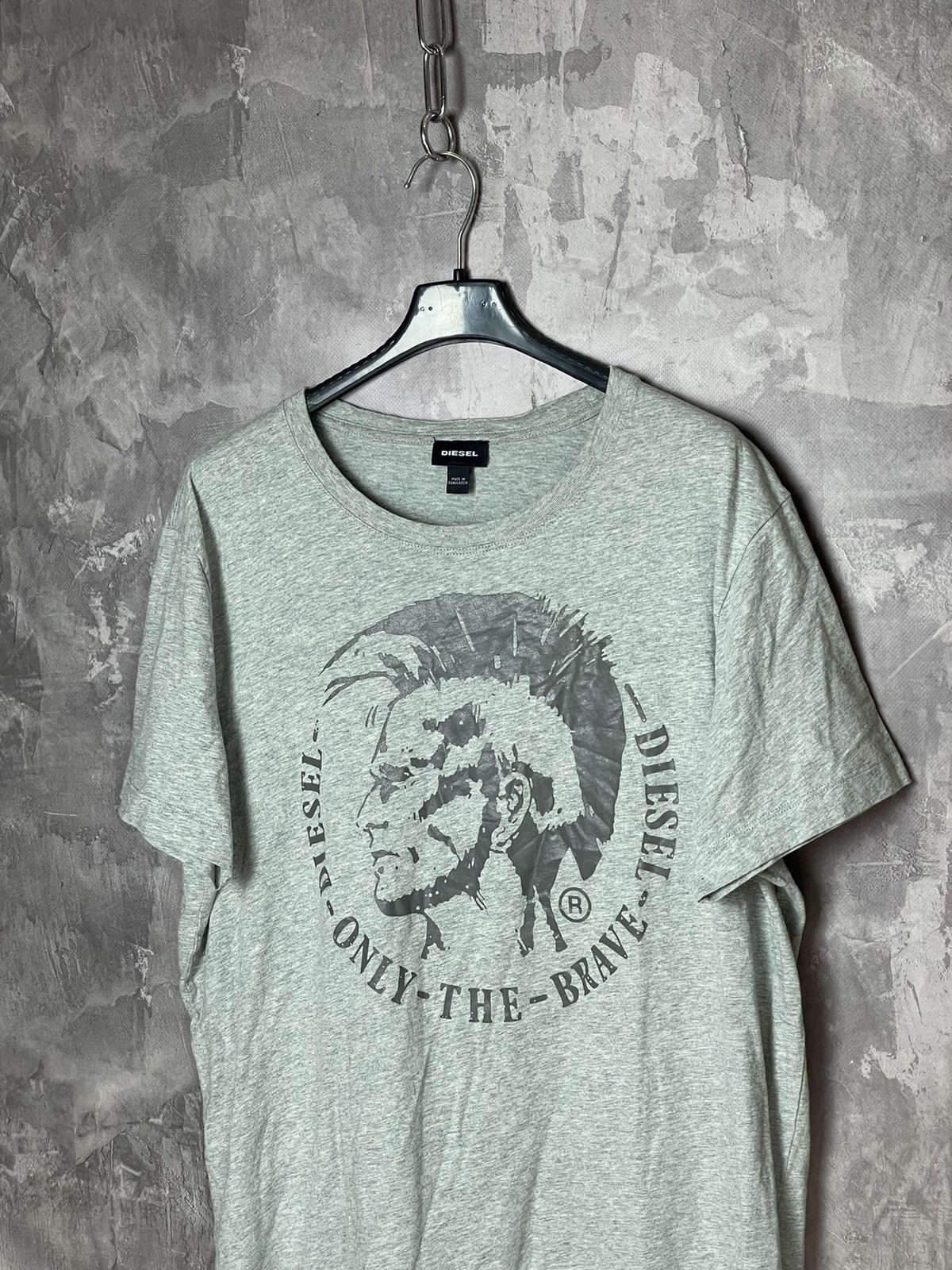 Other Vintage Diesel Big Logo Hype Designer T Shirt Tee Size US L / EU 52-54 / 3 - 7 Thumbnail