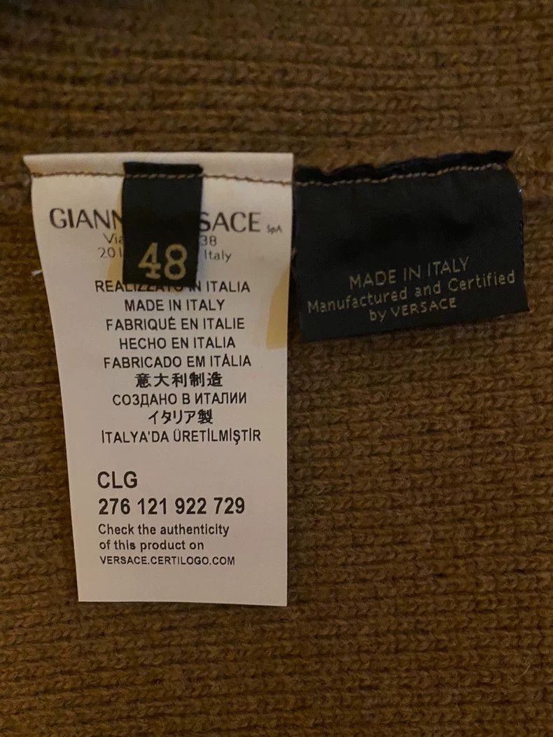 Versace Versace Cashmere blazer Size M / US 6-8 / IT 42-44 - 5 Thumbnail
