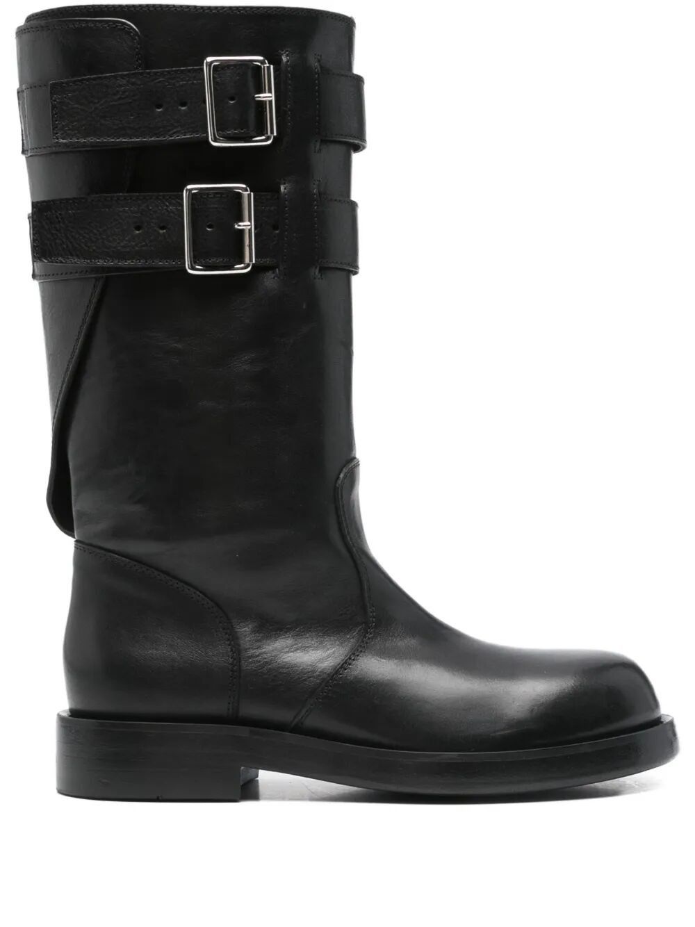 Ann Demeulemeester "OSMO" ROUNDED BOOTS WITH BELTS Size US 11 / IT 41 - 1 Thumbnail
