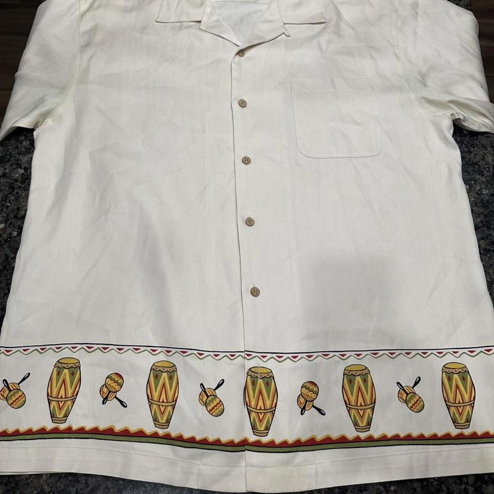 Tommy Bahama Tommy Bahama African large Silk Conga Camp Brazil Size US L / EU 52-54 / 3 - 3 Thumbnail
