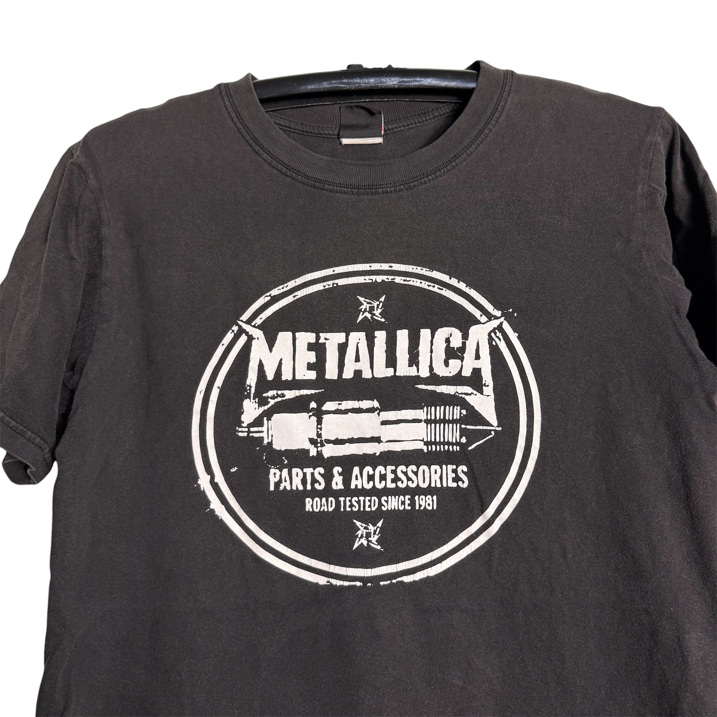 Metallica 🔥RARE🔥Vintage Metallica 'Parts & Accessories' T-shirt Size US M / EU 48-50 / 2 - 2 Thumbnail
