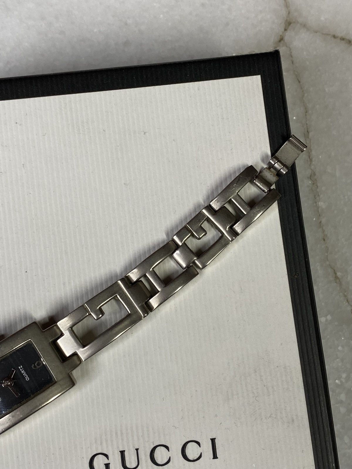 Gucci Gucci GG Stainless Steel Women’s Watch Preowned Size ONE SIZE - 4 Thumbnail