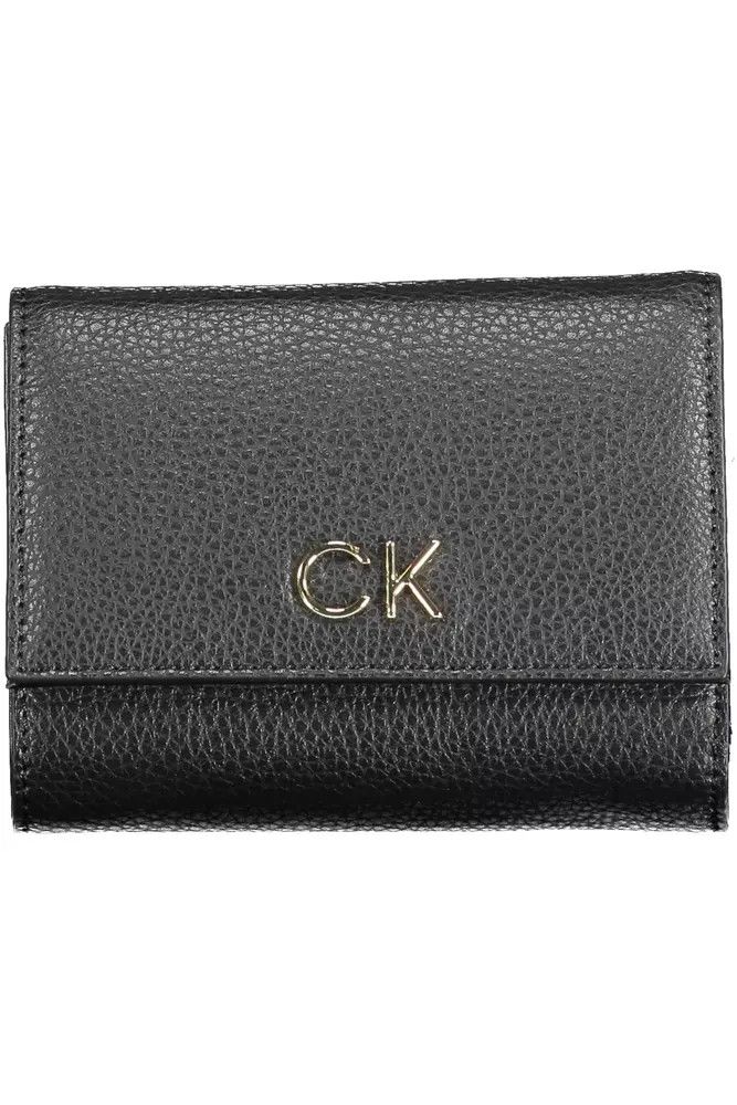 Calvin Klein Black Polyethylene Women Women's Wallet Size ONE SIZE - 1 Thumbnail