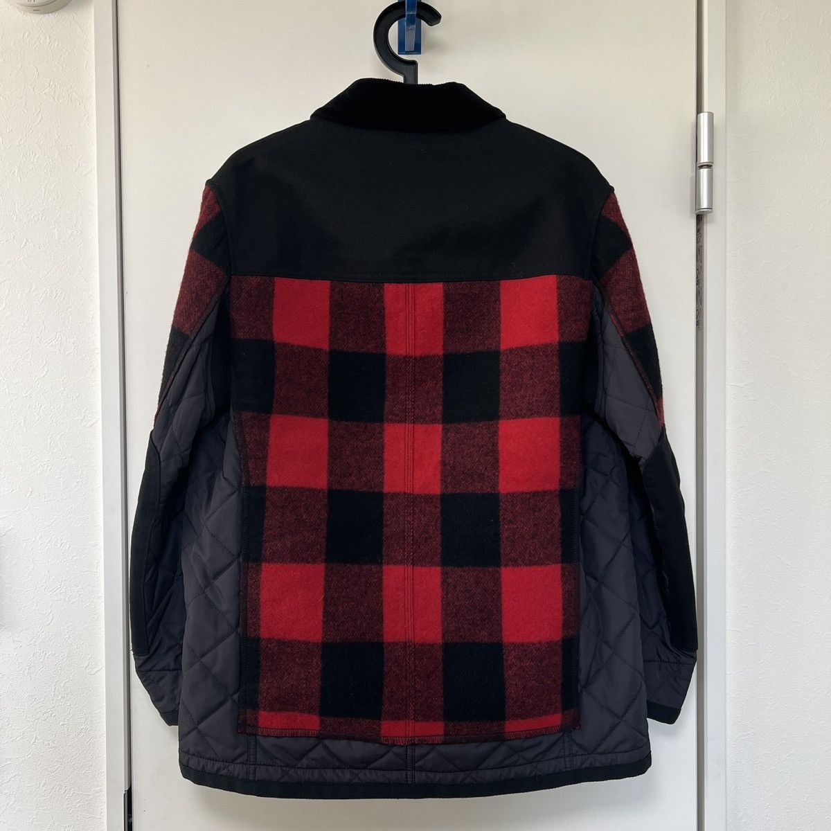 Comme des Garcons × Junya Watanabe 21AW Quilted Multi-Pocket Wool Jacket Size US XS / EU 42 / 0 - 4 Thumbnail