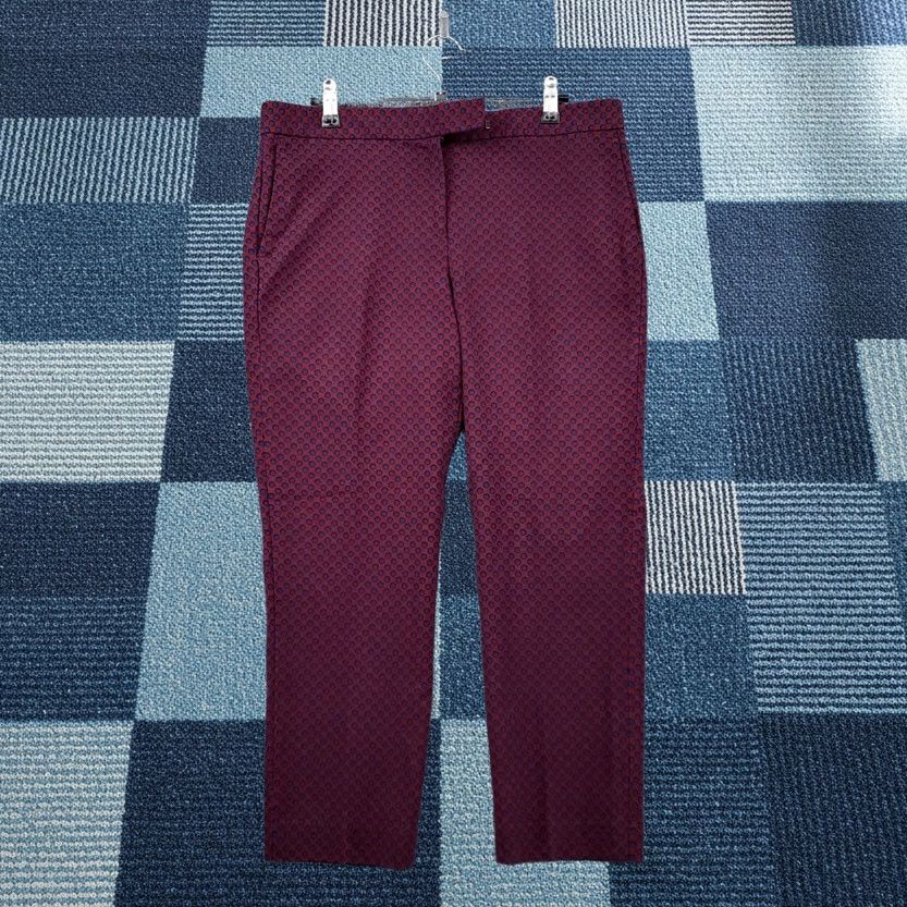 Ann Taylor Ann Taylor Pants Womens 8P Petites Red Capri Mid Rise Polka Dots Fit Capris Size 30" / US 8 / IT 44 - 1 Thumbnail