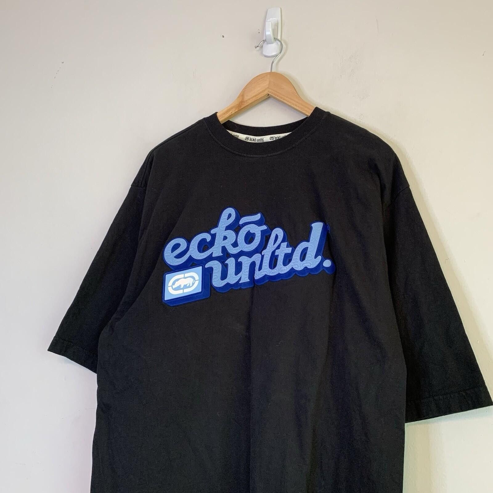 Ecko Unltd. Vintage Y2K Ecko Unltd. Graphic Shirt Black Size XL Size US XL / EU 56 / 4 - 2 Thumbnail