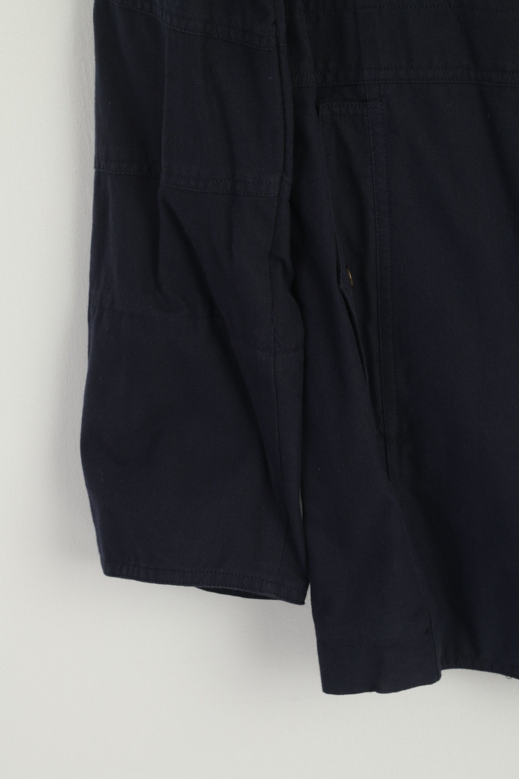 Pierre Cardin Pierre Cardin Paris Men 50 40 Blazer Navy Cotton 9634 Size 40R - 4 Thumbnail