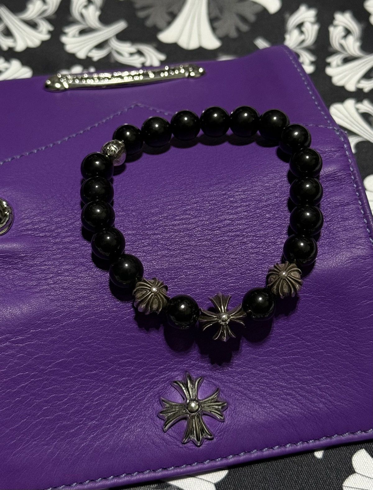 Chrome Hearts Chrome Hearts Ch Plus Bead Bracelet Size ONE SIZE - 1 Thumbnail