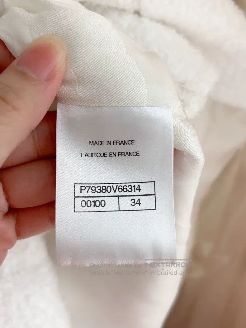 Chanel Chanel 25s White Moonlight Jacket Size XXS / US 00 / IT 34 - 7 Thumbnail