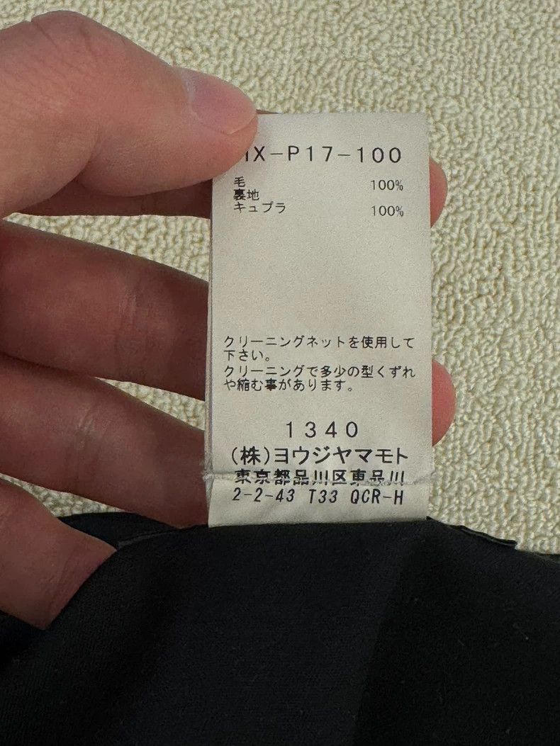 Yohji Yamamoto Yohji Yamamoto size 3 Black slacks pants 2506-Nextarrow Size US 30 / EU 46 - 6 Thumbnail